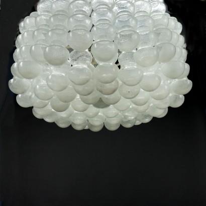 Deckenlampe Glas Italien 1960er