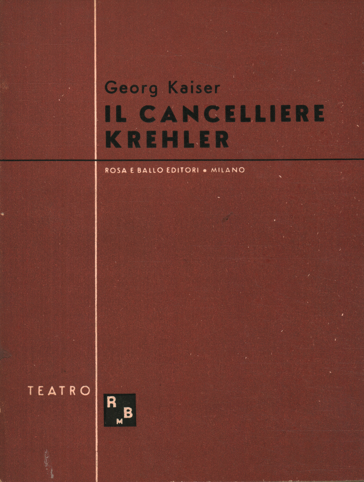 Bundeskanzler Krehler