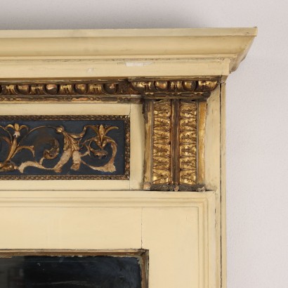 Neoclassical Style Fireplace Wood Italy XIX Century