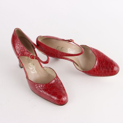 Scarpe Vintage Rosse