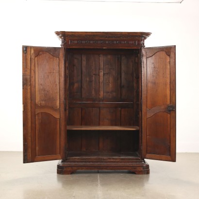 Wardrobe Provencal Walnut Italy XIX Century