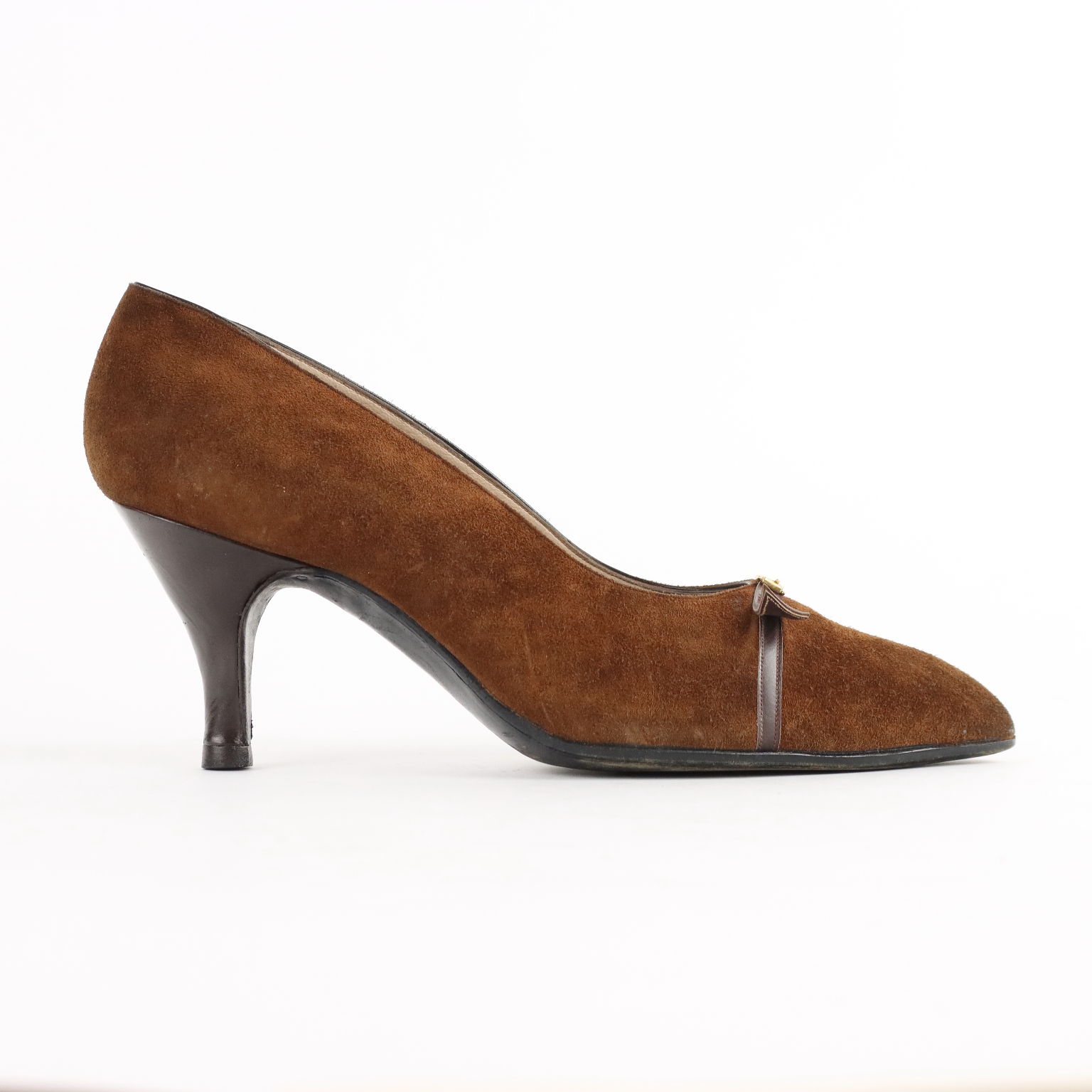 Scarpe col tacco scamosciate on sale