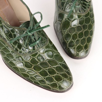 Vintage Shoes Reptile Leather Size 5,5 Italy 1960s-1970s