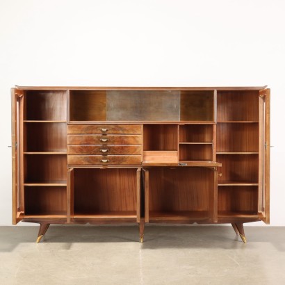 Cupboard Walnut Italy 1950s-1960s