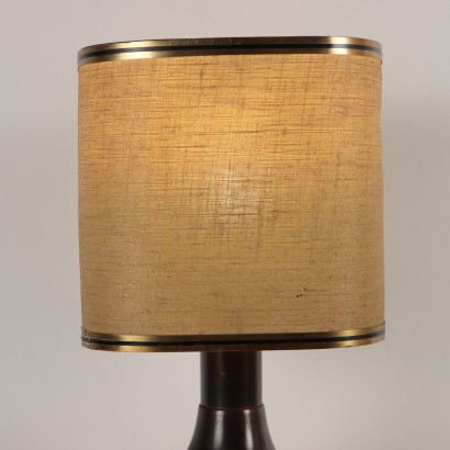 Lampe de Table Aluminium Italie Années 1960
