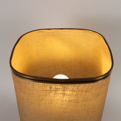 Lampe de Table Aluminium Italie Années 1960