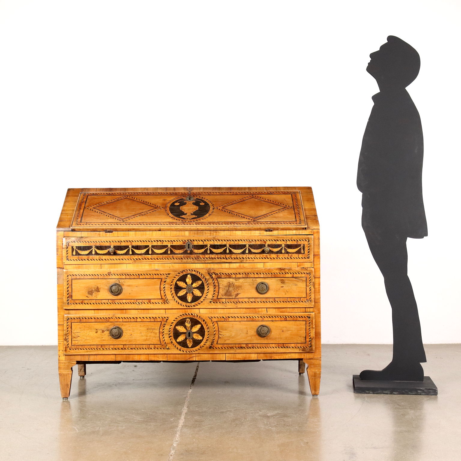 Ribalta Neoclassica Toscana in Noce Italia XVIII Secolo