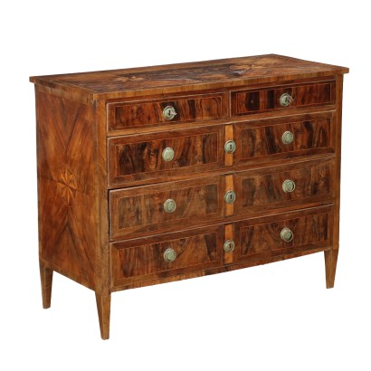 Chest of Drawers Neoclassical Wood Italy XVIII Century