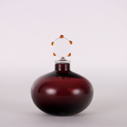 Bouteille Venini Verre Italie Années 1990