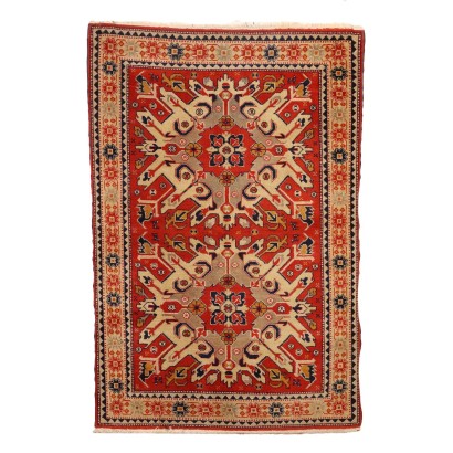 Kazak Teppich Wolle Großer Knoten Türkei 1980er