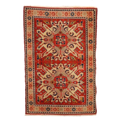 Tapis Kazak Laine Noeud Gros Turquie Années 1980