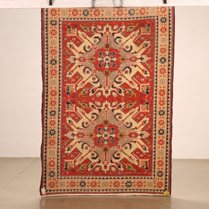 Tapis Kazak Laine Noeud Gros Turquie Années 1980