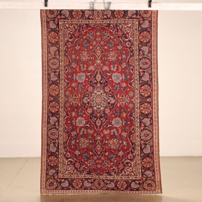 Keschan Teppich Wolle Großer Knoten Iran 1970er-1980er