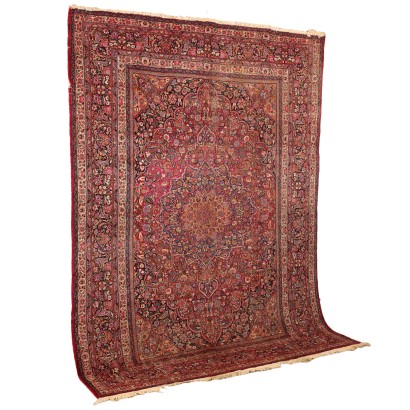 Dorokhsh Carpet Wool Big Knot Iran 1980s
