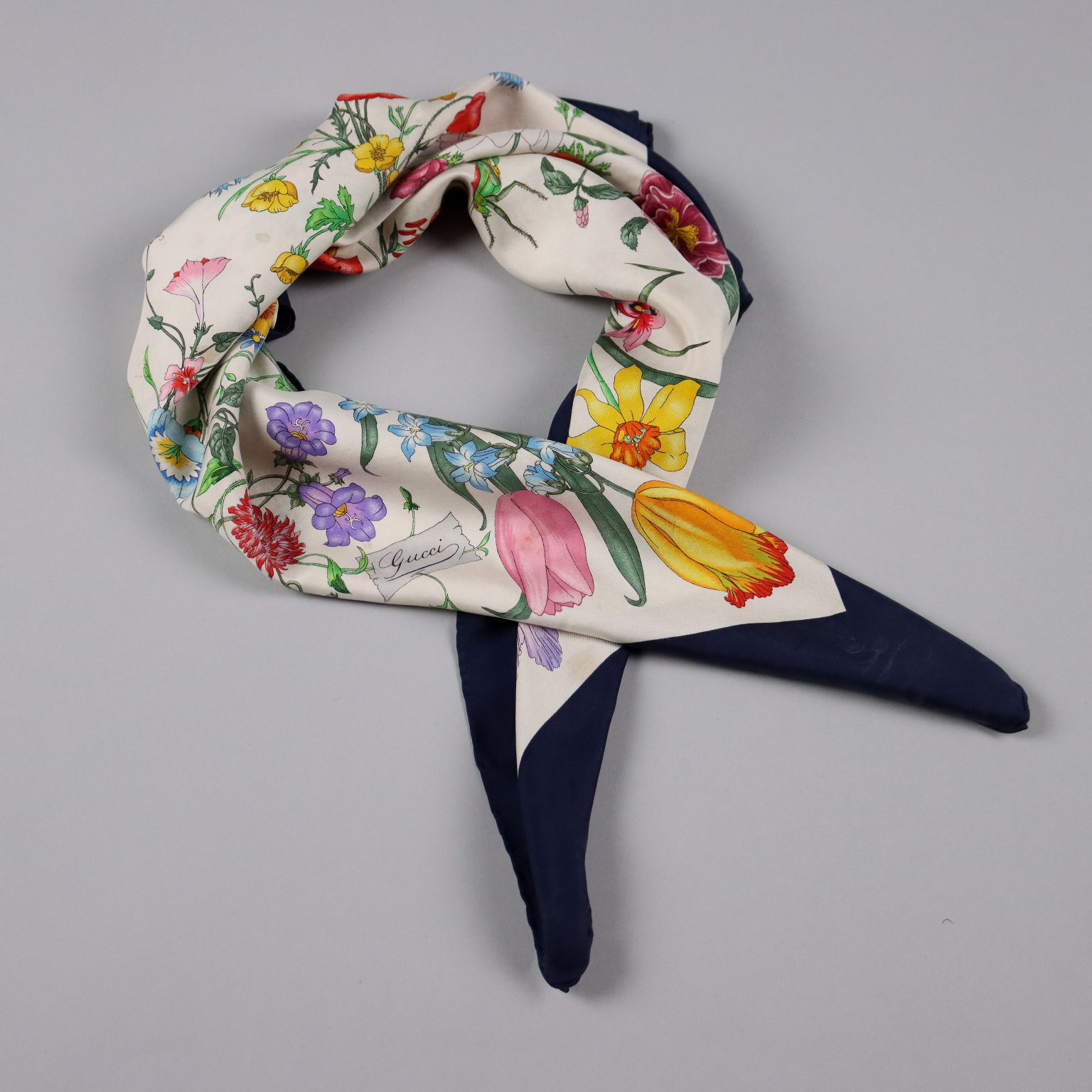 Vintage gucci clearance scarf