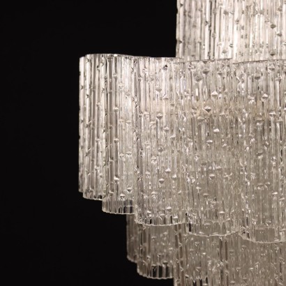 Ceiling Lamp Glass Italy 1960s