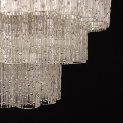 Ceiling Lamp Glass Italy 1960s