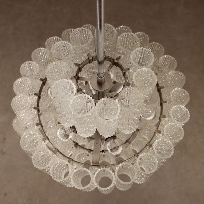 Ceiling Lamp Glass Italy 1960s