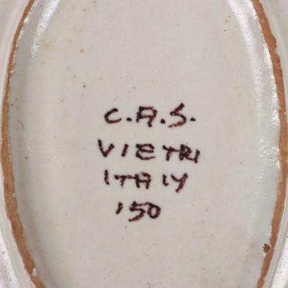 Dishes Service C.A.S. Vietri Ceramic Italy XX Century
