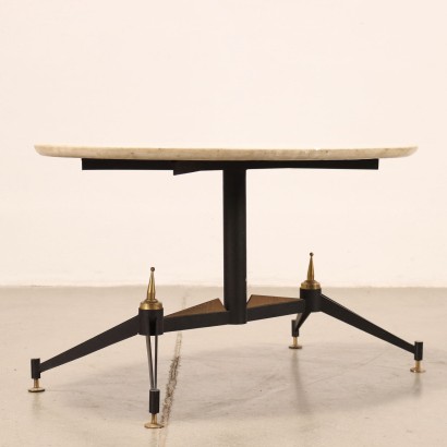 Table Basse Métal Italie Années 1960