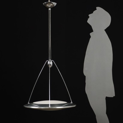 Pair of Ceiling Lamps Mira Artelice Aluminium Italy 1980s