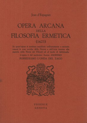 Opera arcana della filosofia ermetica (1623)
