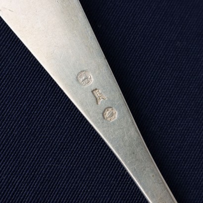 Cutlery Set Silver Italy XIX Century