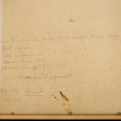 ACQUARELLO SU CARTA FIRMATO G. CADES,Acquarello attribuito a Giuseppe Cades,Scena di sacrificio a Venere. ,Giuseppe Cades,Giuseppe Cades,Giuseppe Cades,Giuseppe Cades,Giuseppe Cades