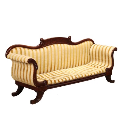 Sofa Victorian Mahogany United Kingdom XIX Century