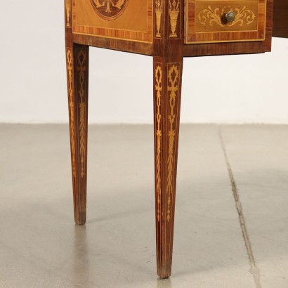 Writing Desk Neo-Classical Style Wood Italy XX Century