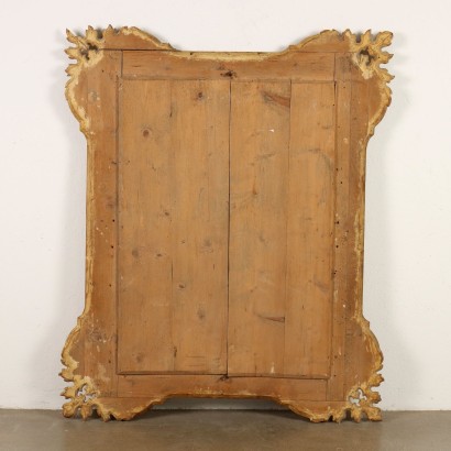 Cabaret Mirror Umbertino Wood Italy XIX Century