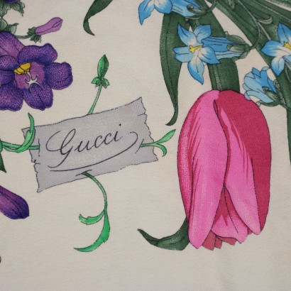 Foulard Vintage Gucci Floreale