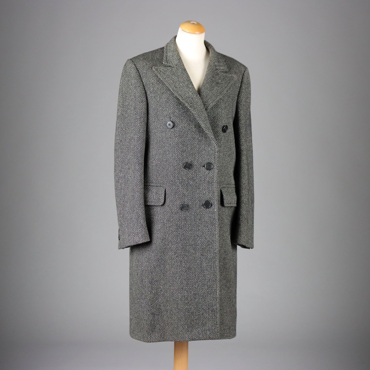 Aquascutum wool coat sales