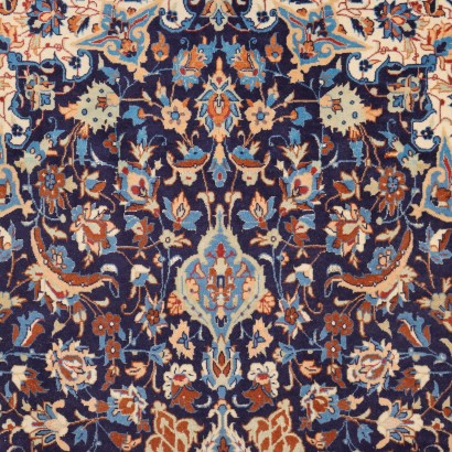 Isfahan Carpet Wool Fine Knot Iran 1950s-1960s