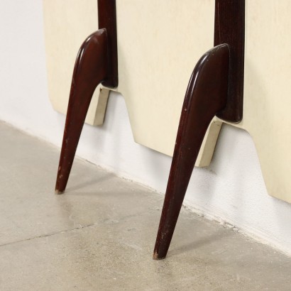 Coat Rack Leatherette Italy 1950s