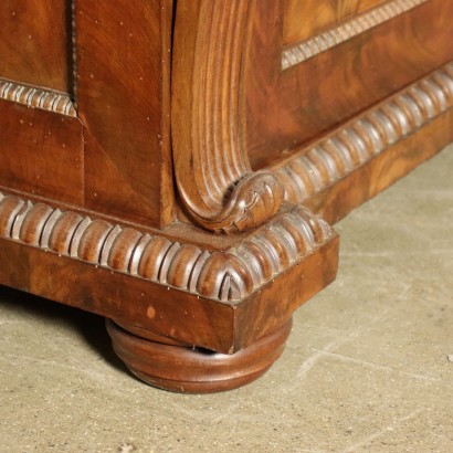 antiquariato, credenza, antiquariato credenza, credenza antica, credenza antica italiana, credenza di antiquariato, credenza neoclassica, credenza del 800,Scrivania con segreti