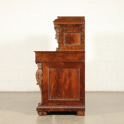 antiquariato, credenza, antiquariato credenza, credenza antica, credenza antica italiana, credenza di antiquariato, credenza neoclassica, credenza del 800,Scrivania con segreti