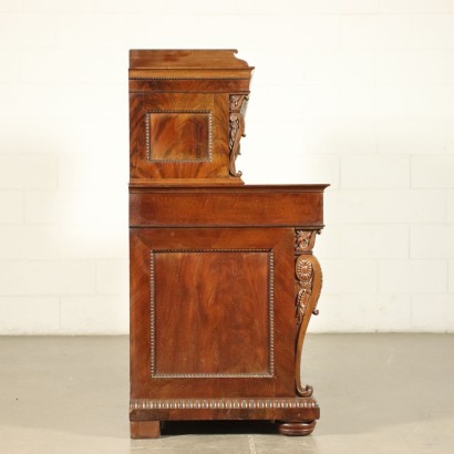 antiquariato, credenza, antiquariato credenza, credenza antica, credenza antica italiana, credenza di antiquariato, credenza neoclassica, credenza del 800,Scrivania con segreti