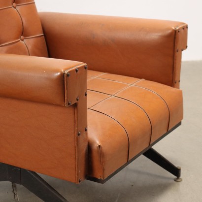 Armchair Leatherette Italy 1960s