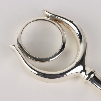 Gucci Magnifying Glass Metal Italy 1980s