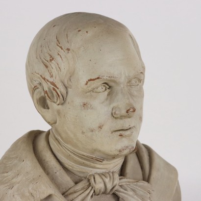 Male Bust Terracotta Europe XIX Century