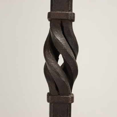 Candle Holder Wrought Iron Italy XIX Century