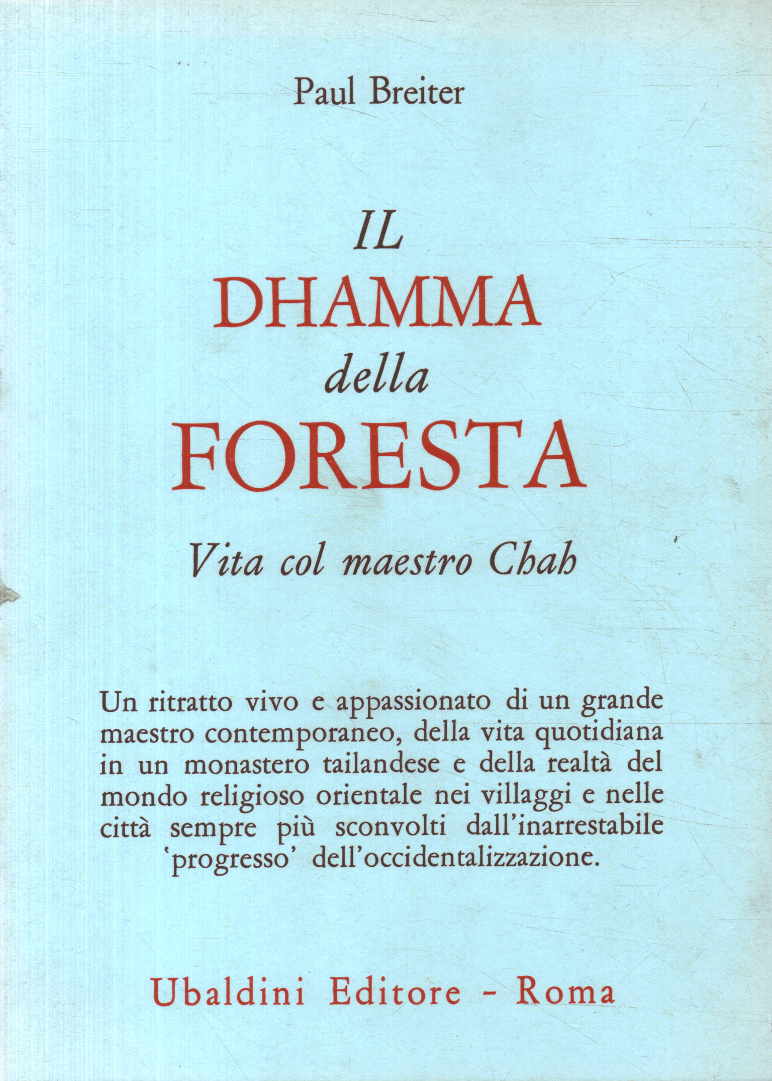 Le dhamma de la forêt