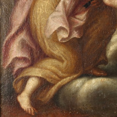 Pintura del siglo XVII con Anunciación,Anunciación
