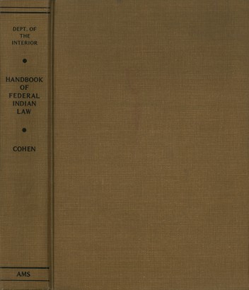 Handbook of Federal Indian Law