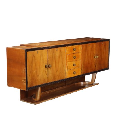 Sideboard Walnut Italy 1940s