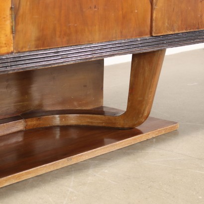 Sideboard Walnut Italy 1940s