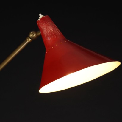 modernariato, modernariato di design, lampada da terra, lampada da terra modernariato, lampada da terra di modernariato, lampada da terra italiana, lampada da terra vintage, lampada da terra anni '60, lampada da terra design anni 60,Lampada Anni 50