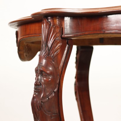 Table Umbertino Mahogany Italy XIX Century