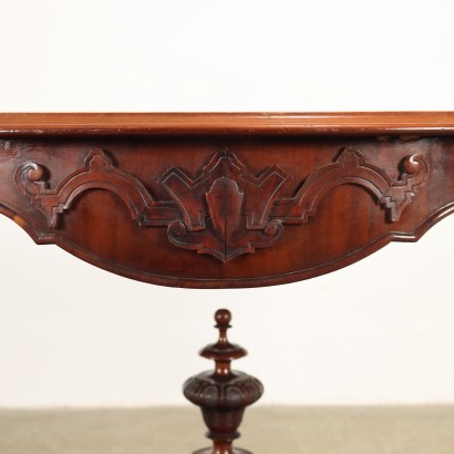 Table Umbertino Mahogany Italy XIX Century